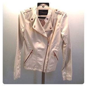 GUESS Faux leather moto jacket